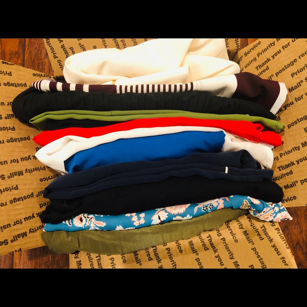 Not so MYSTERY box. Full of clothes (11pcs)